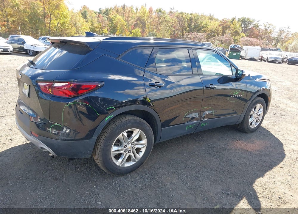 2020 CHEVROLET BLAZER VIN: 3GNKBBRA0LS634391