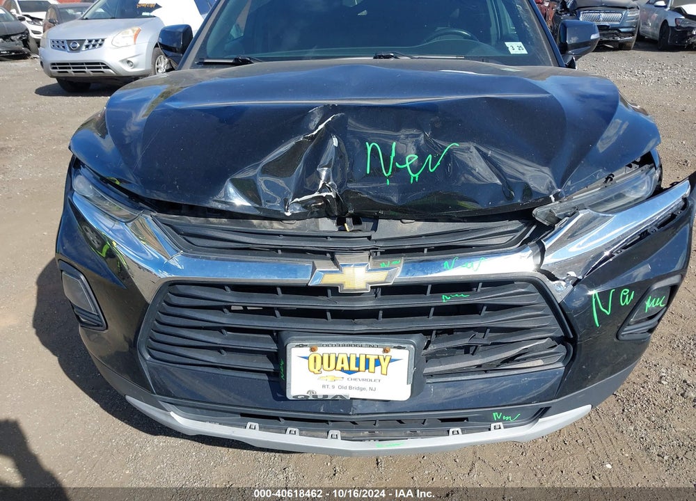 2020 CHEVROLET BLAZER VIN: 3GNKBBRA0LS634391