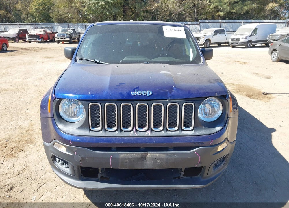 2018 JEEP RENEGADE SPORT 4X4 VIN: ZACCJBABXJPG92740