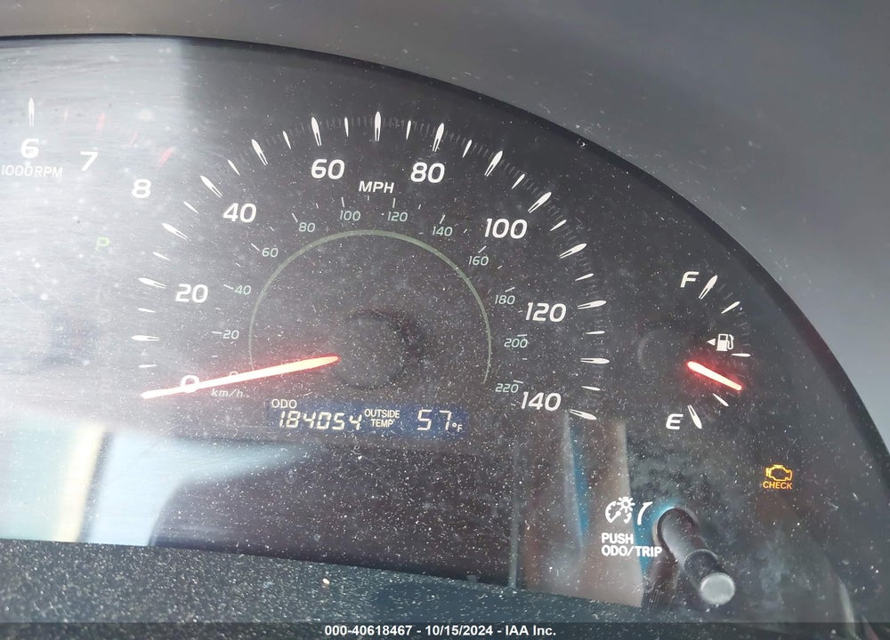 2007 TOYOTA CAMRY LE VIN: JTNBE46K473097072