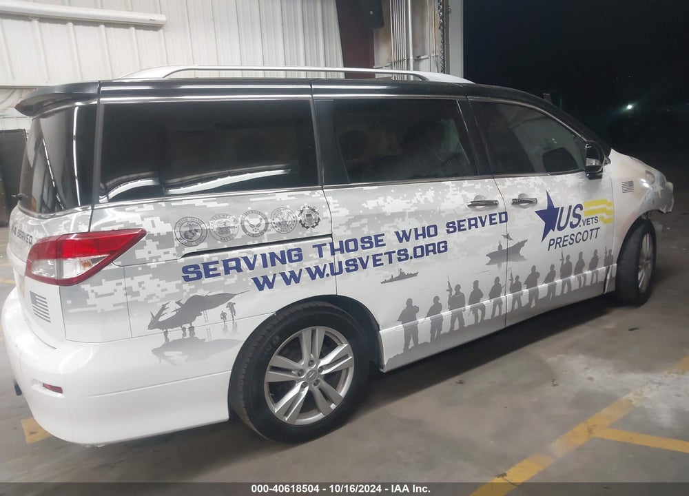2013 NISSAN QUEST SL VIN: JN8AE2KP3D9066026