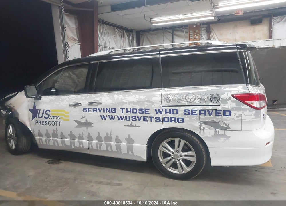 2013 NISSAN QUEST SL VIN: JN8AE2KP3D9066026