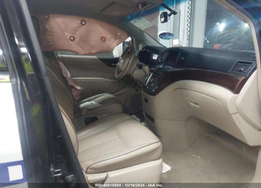 2013 NISSAN QUEST SL VIN: JN8AE2KP3D9066026