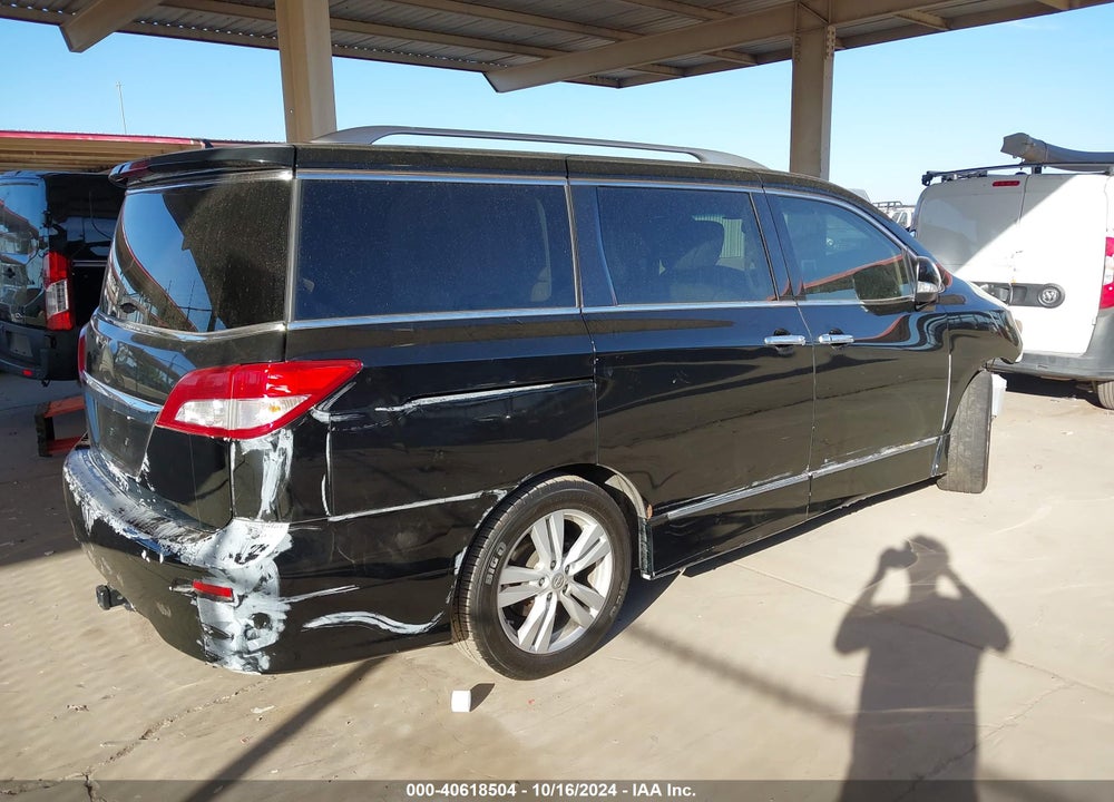 2013 NISSAN QUEST SL VIN: JN8AE2KP3D9066026