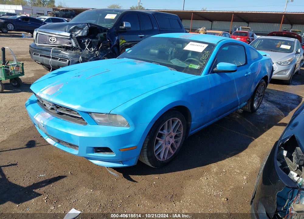 2012 FORD MUSTANG V6 PREMIUM VIN: 1ZVBP8AM3C5243052