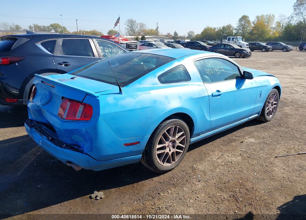 2012 FORD MUSTANG V6 PREMIUM VIN: 1ZVBP8AM3C5243052