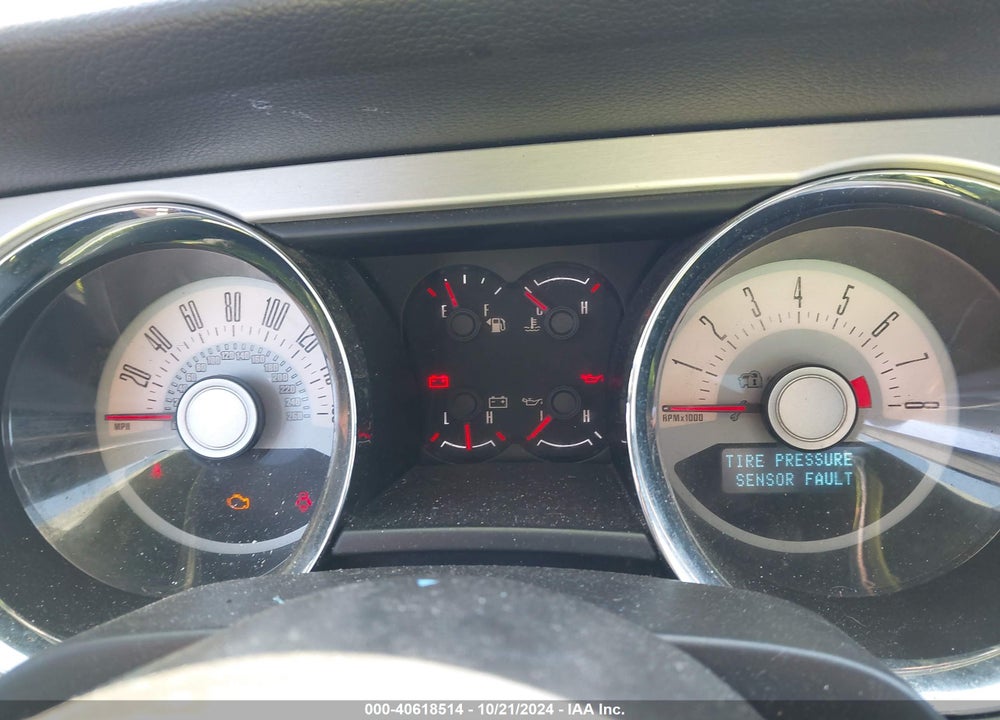 2012 FORD MUSTANG V6 PREMIUM VIN: 1ZVBP8AM3C5243052