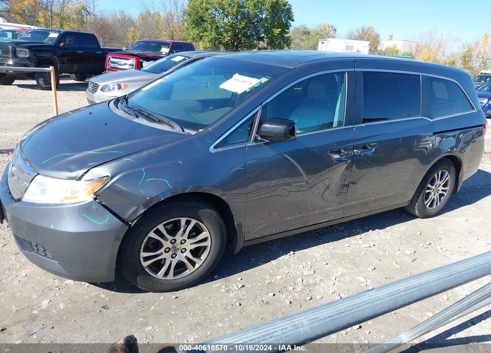 2012 HONDA ODYSSEY EX-L VIN: 5FNRL5H61CB029758