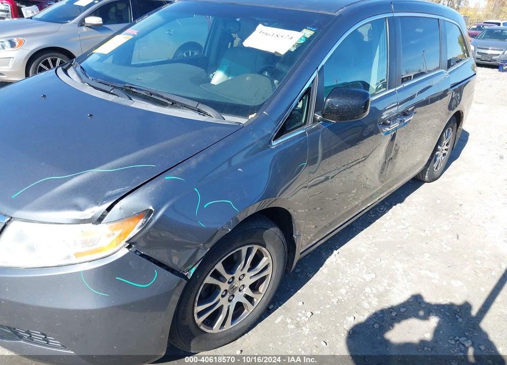 2012 HONDA ODYSSEY EX-L VIN: 5FNRL5H61CB029758