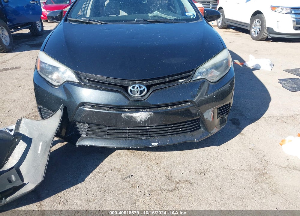 2015 TOYOTA COROLLA LE VIN: 5YFBURHE9FP213531
