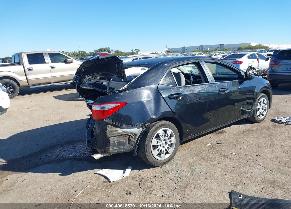 2015 TOYOTA COROLLA LE VIN: 5YFBURHE9FP213531