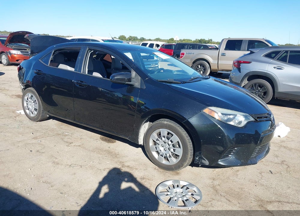 2015 TOYOTA COROLLA LE VIN: 5YFBURHE9FP213531