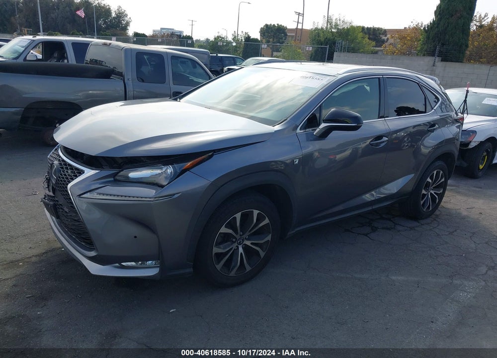 2017 LEXUS NX 200T F SPORT VIN: JTJYARBZXH2050739