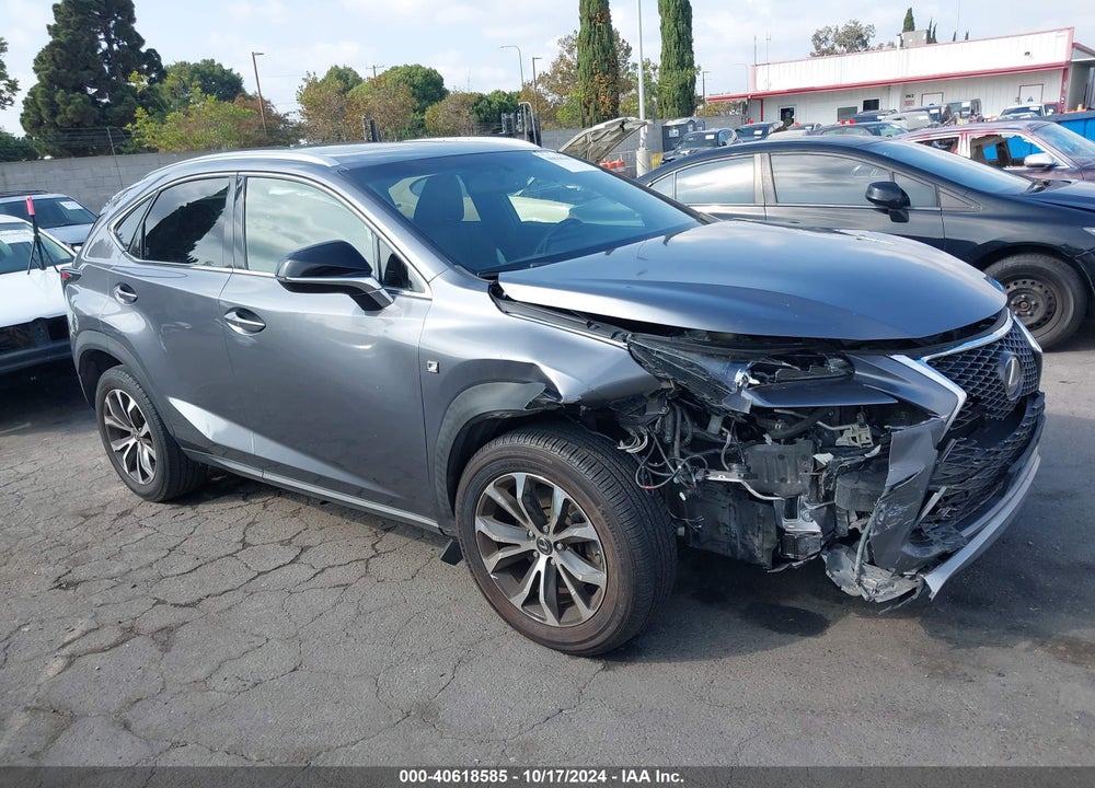 2017 LEXUS NX 200T F SPORT VIN: JTJYARBZXH2050739
