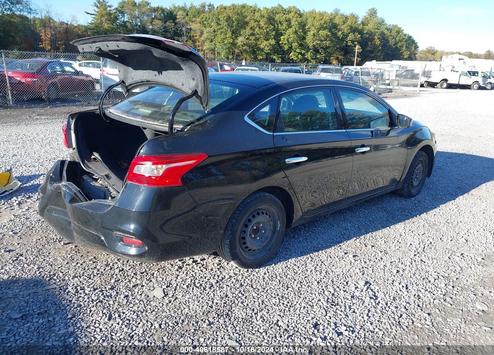 2019 NISSAN SENTRA S VIN: 3N1AB7AP3KY374455