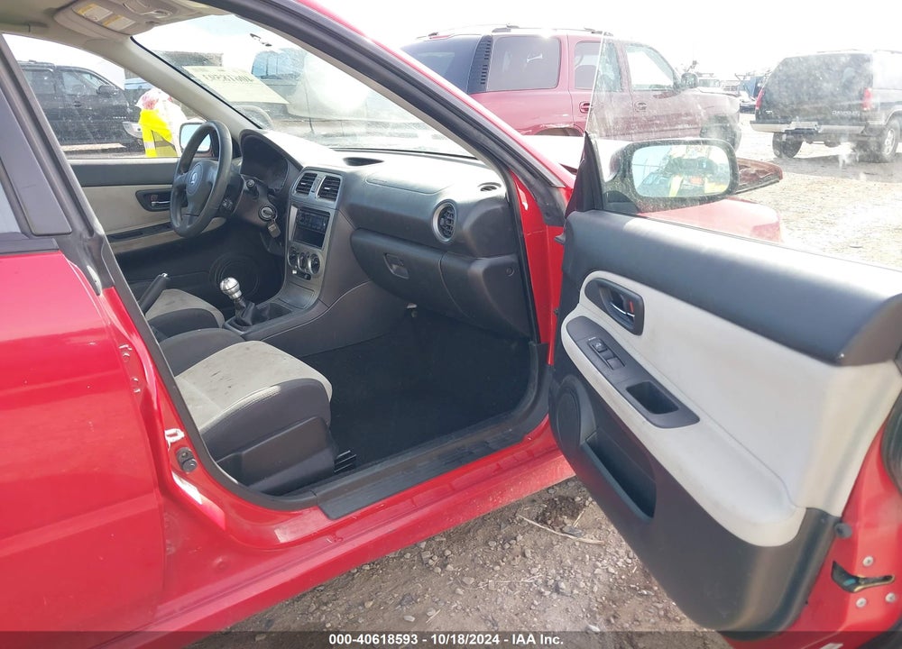 2005 SAAB 9-2X LINEAR VIN: JF4GG61675G054368
