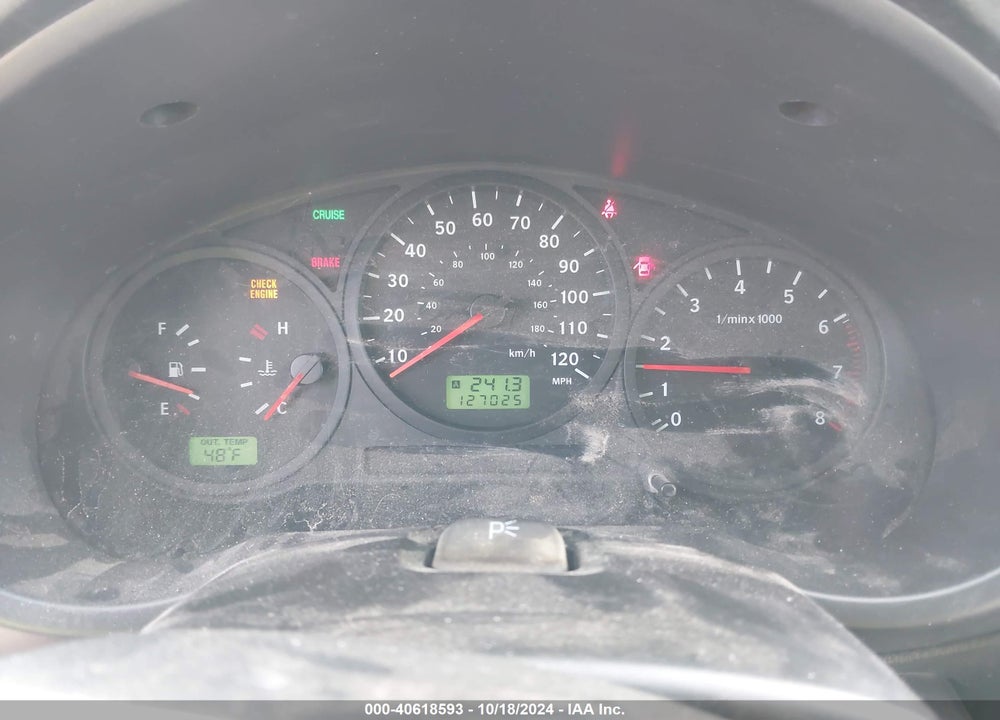 2005 SAAB 9-2X LINEAR VIN: JF4GG61675G054368