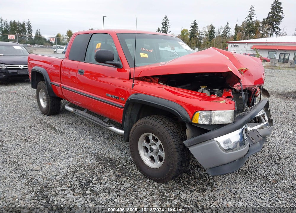 1998 DODGE RAM 1500 ST VIN: 1B7HF13ZXWJ135605