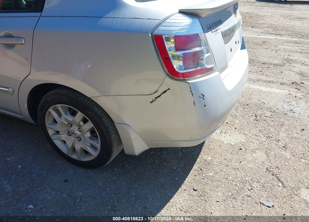 2012 NISSAN SENTRA VIN: 3N1AB6AP1CL752992