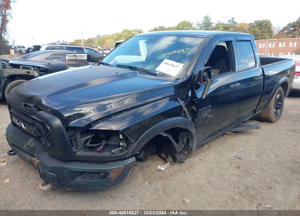 2022 RAM 1500 CLASSIC WARLOCK 4X4 6'4 BOX VIN: 1C6RR7GG6NS224949