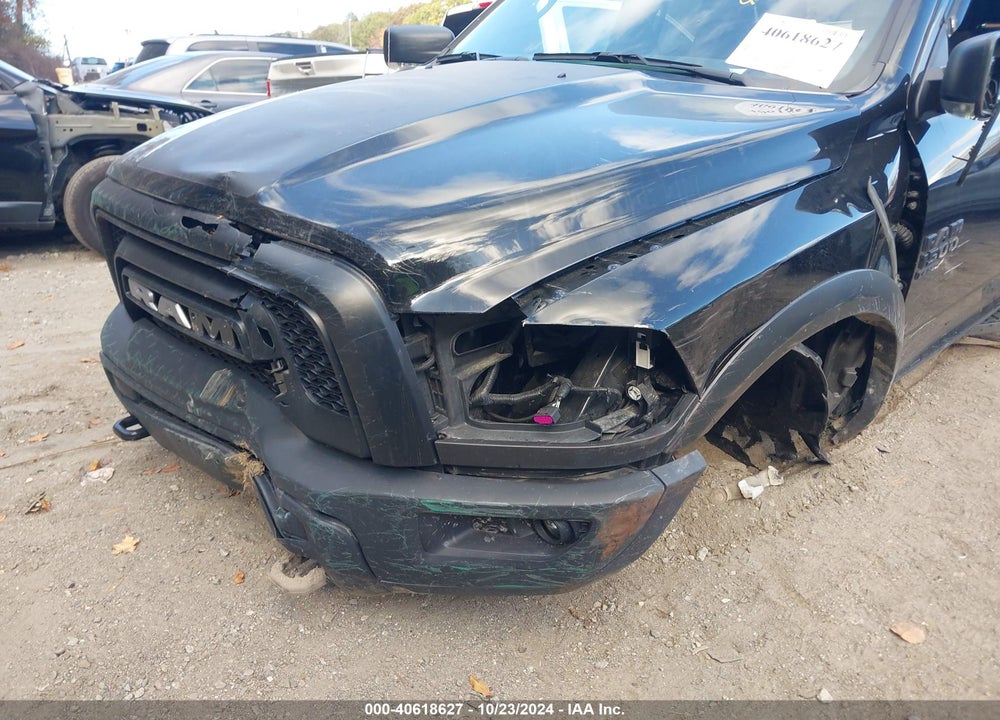 2022 RAM 1500 CLASSIC WARLOCK 4X4 6'4 BOX VIN: 1C6RR7GG6NS224949