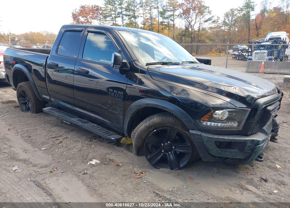 2022 RAM 1500 CLASSIC WARLOCK 4X4 6'4 BOX VIN: 1C6RR7GG6NS224949