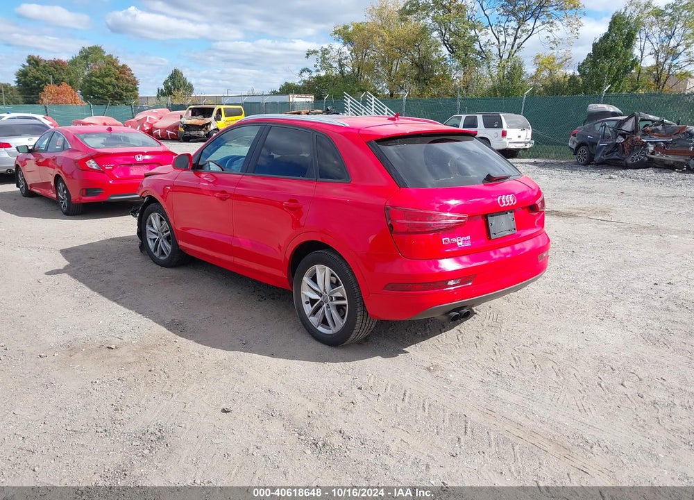 2018 AUDI Q3 2.0T PREMIUM/2.0T SPORT PREMIUM VIN: WA1BCCFS8JR001141