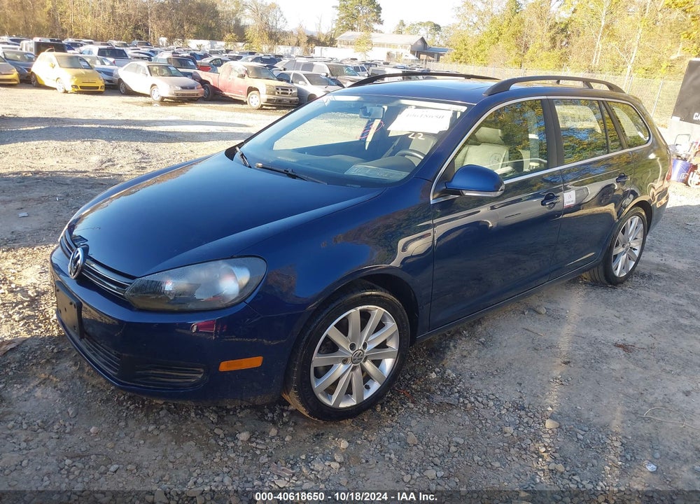 2013 VOLKSWAGEN JETTA SPORTWAGEN 2.0L TDI VIN: 3VWPL7AJ9DM648796