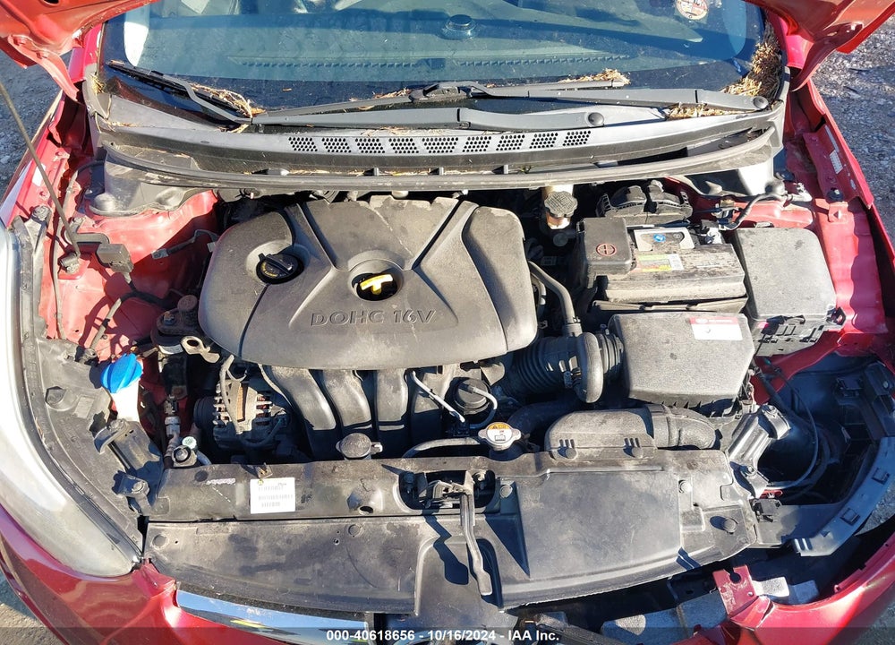 2016 HYUNDAI ELANTRA SE VIN: KMHDH4AEXGU621630