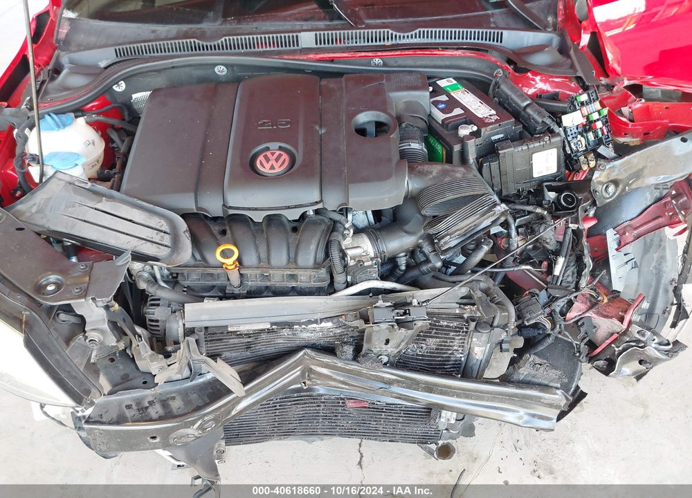 2013 VOLKSWAGEN JETTA 2.5L SE VIN: 3VWDP7AJ7DM287057