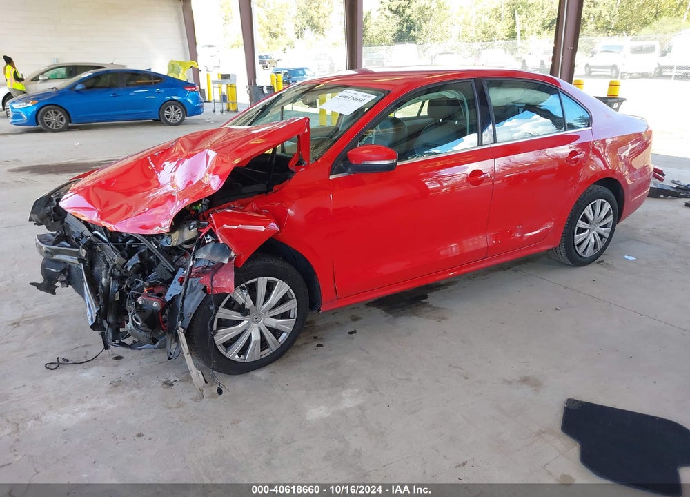 2013 VOLKSWAGEN JETTA 2.5L SE VIN: 3VWDP7AJ7DM287057