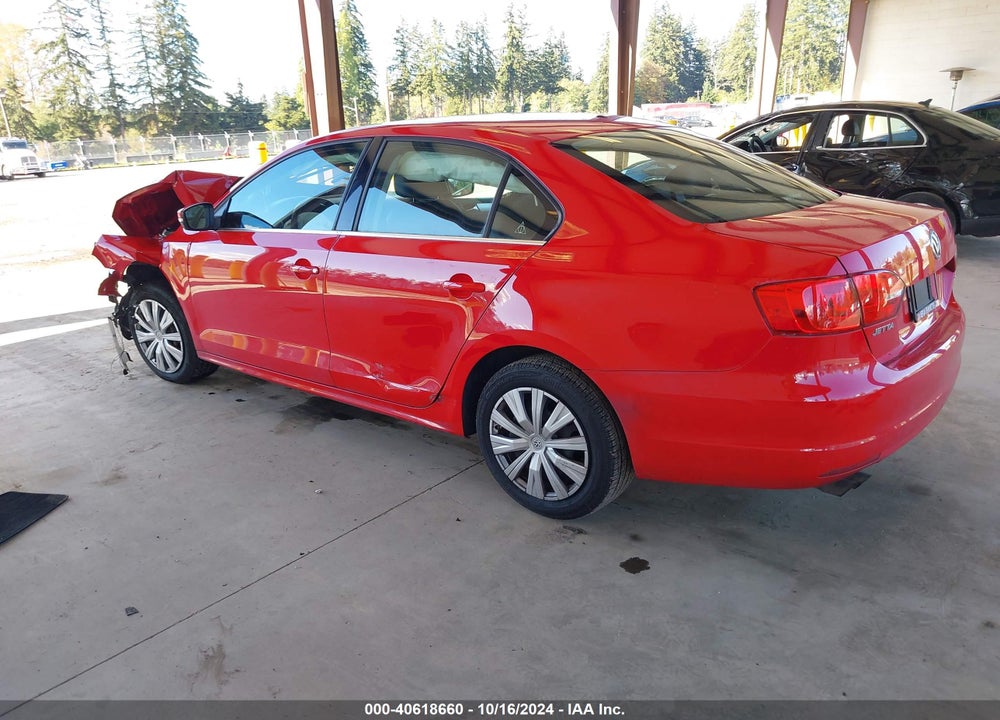 2013 VOLKSWAGEN JETTA 2.5L SE VIN: 3VWDP7AJ7DM287057