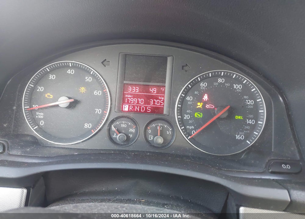 2006 VOLKSWAGEN JETTA 2.5 VIN: 3VWRG71K96M721268
