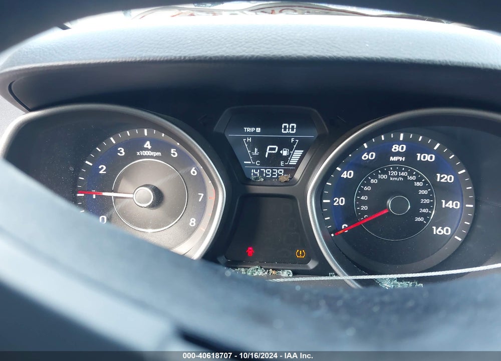 2016 HYUNDAI ELANTRA SE VIN: 5NPDH4AE2GH727472