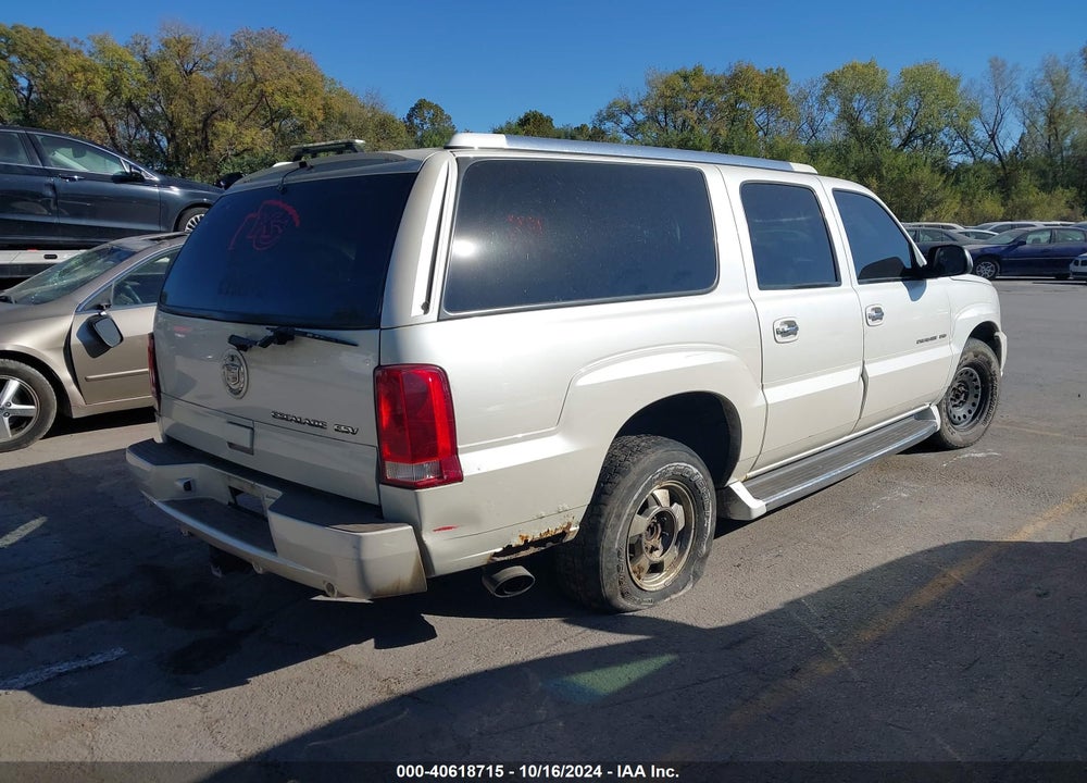 2004 CADILLAC ESCALADE ESV STANDARD VIN: 3GYFK66N44G133530
