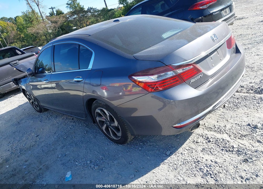 2017 HONDA ACCORD EX-L V6 VIN: 1HGCR3F8XHA023486
