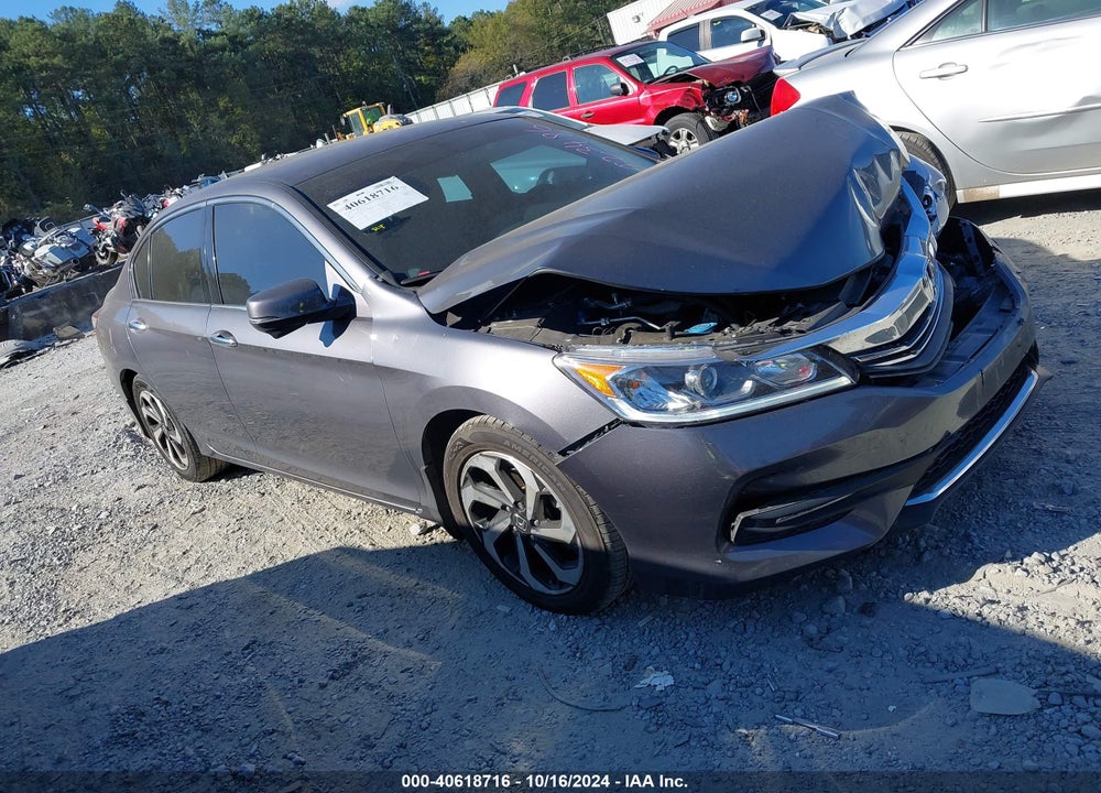 2017 HONDA ACCORD EX-L V6 VIN: 1HGCR3F8XHA023486