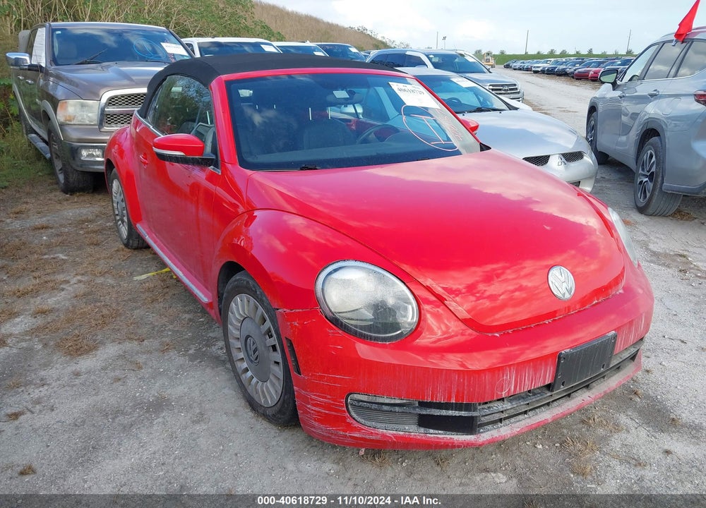 2013 VOLKSWAGEN BEETLE 2.5L VIN: 3VW5P7AT1DM825676