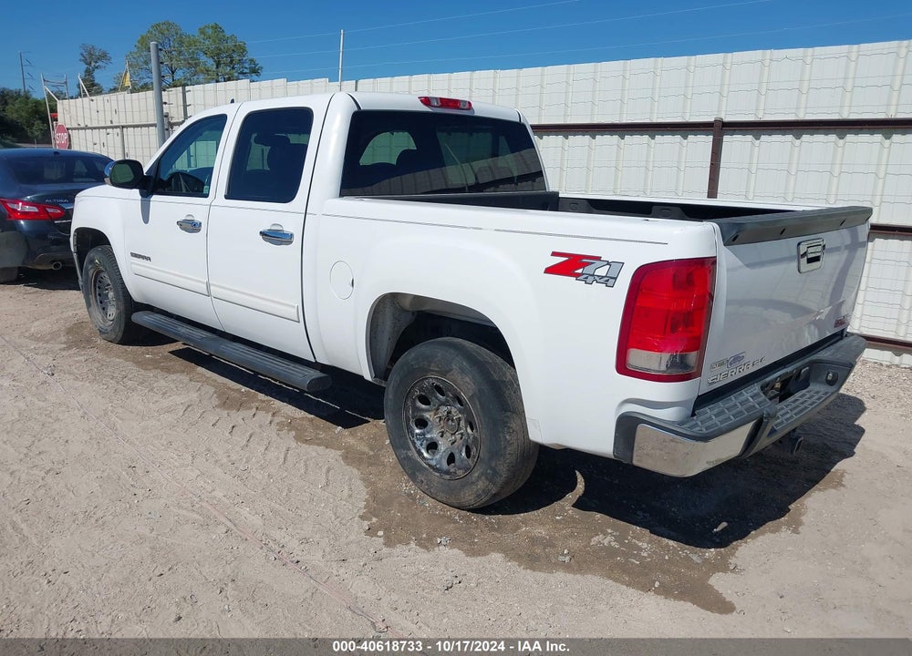 2011 GMC SIERRA 1500 SLE VIN: 3GTP2VE37BG259155