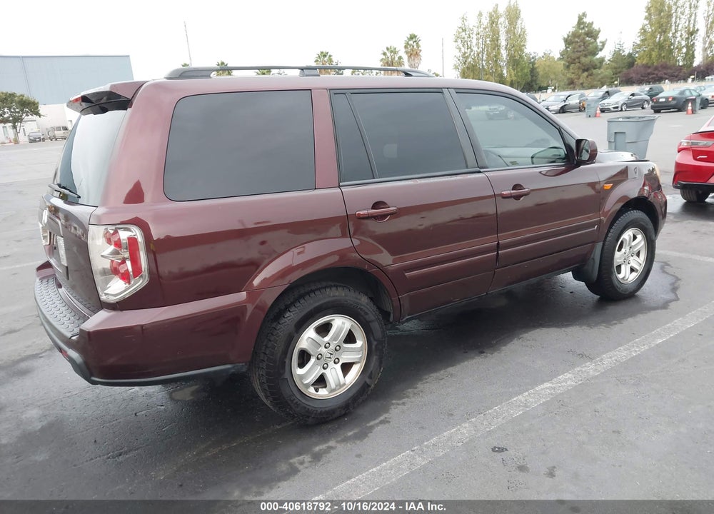 2008 HONDA PILOT VP VIN: 5FNYF28278B022738