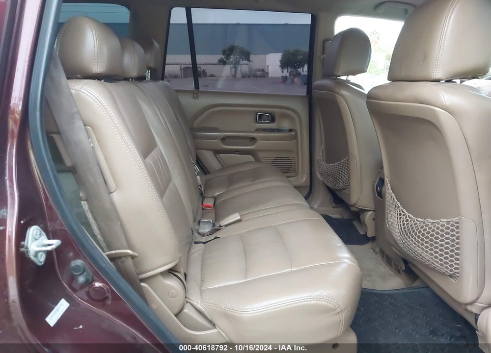 2008 HONDA PILOT VP VIN: 5FNYF28278B022738