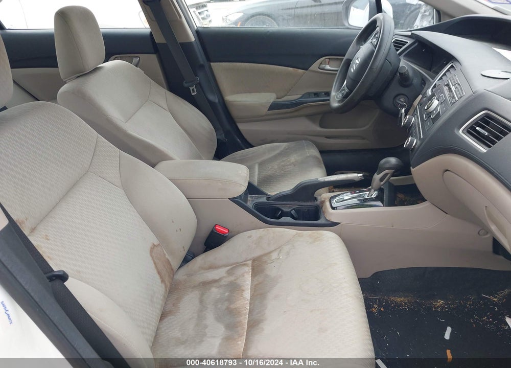 2014 HONDA CIVIC LX VIN: 19XFB2F52EE080113