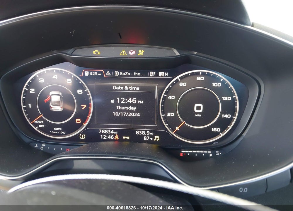 2016 AUDI TT 2.0T VIN: TRUC5AFVXG1032889