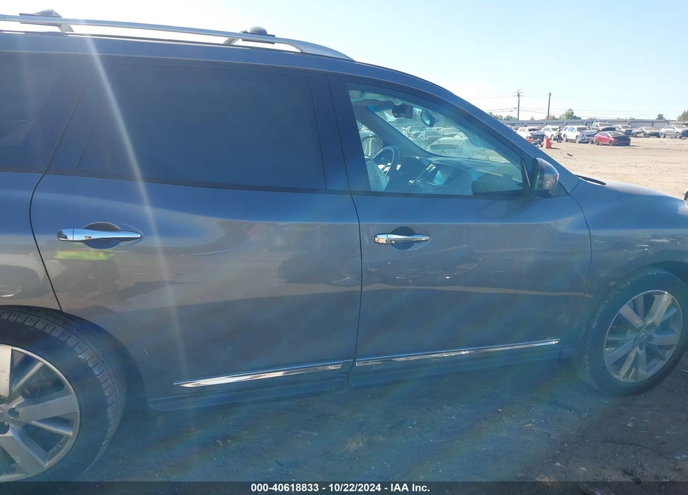 2016 NISSAN PATHFINDER PLATINUM VIN: 5N1AR2MN8GC657452