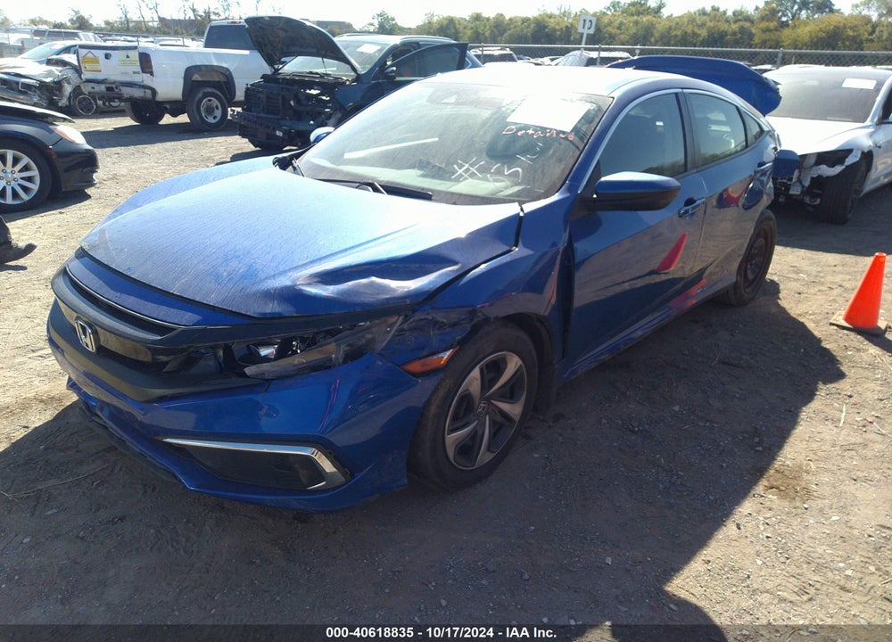 2020 HONDA CIVIC LX VIN: 19XFC2F68LE031064