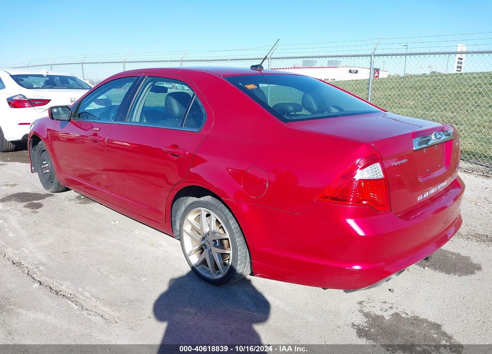 2011 FORD FUSION SEL VIN: 3FAHP0JG2BR122331