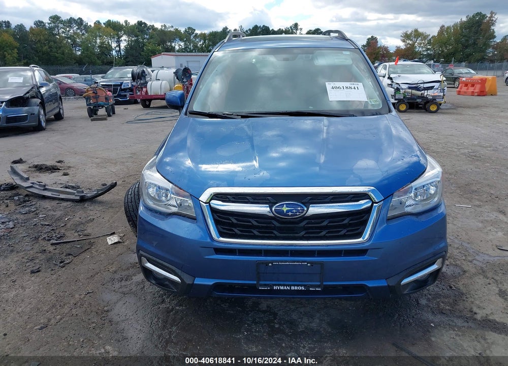 2018 SUBARU FORESTER 2.5I PREMIUM VIN: JF2SJAGC3JH455697
