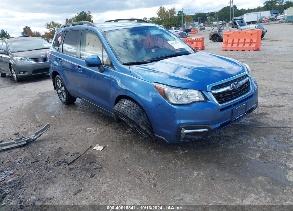 2018 SUBARU FORESTER 2.5I PREMIUM VIN: JF2SJAGC3JH455697