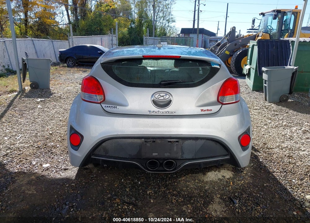 2013 HYUNDAI VELOSTER TURBO W/BLUE VIN: KMHTC6AE4DU142914