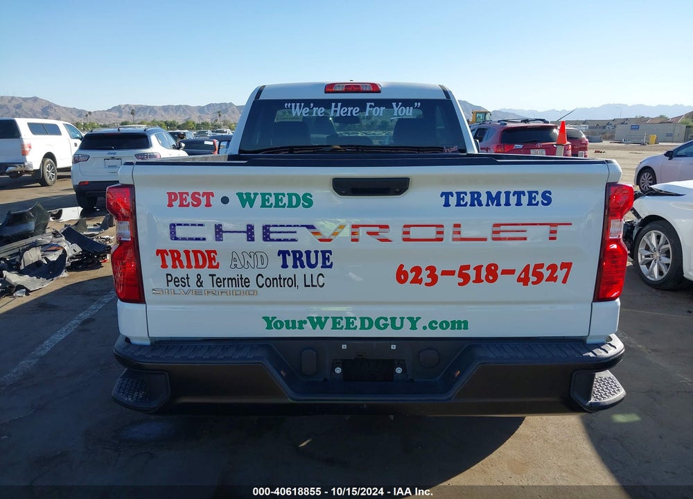 2022 CHEVROLET SILVERADO 1500 2WD REGULAR CAB STANDARD BED WT VIN: 3GCNAAEK0NG569453